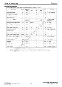 BU7411G-TR Datasheet Page 3