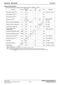 BU7421G-TR Datasheet Page 3