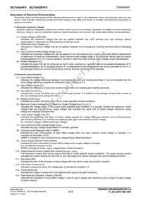 BU7445SHFV-TR Datasheet Page 4