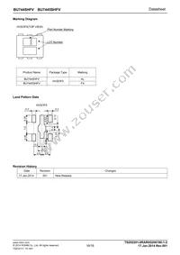 BU7445SHFV-TR Datasheet Page 18