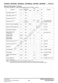 BU7462SFVM-TR Datasheet Page 6