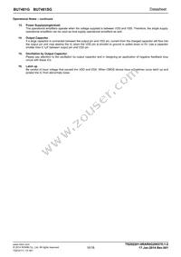 BU7481SG-TR Datasheet Page 16