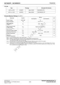 BU7495SHFV-TR Datasheet Page 2