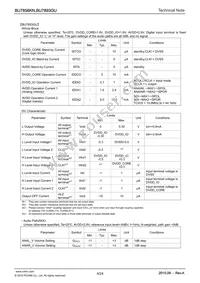 BU7858KN-E2 Datasheet Page 4