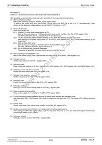 BU7858KN-E2 Datasheet Page 21