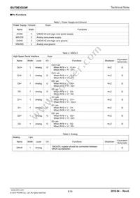 BU7963GUW-E2 Datasheet Page 5
