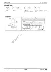 BU7963GUW-E2 Datasheet Page 19