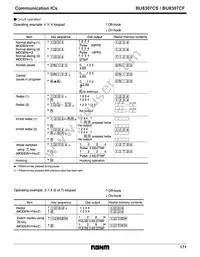 BU8307CF-E2 Datasheet Page 9