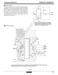 BU8307CF-E2 Datasheet Page 15