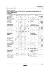 BU8732AKV-E2 Datasheet Page 6