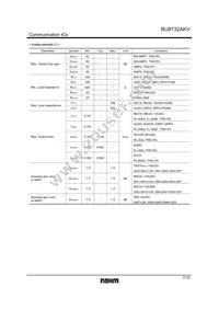 BU8732AKV-E2 Datasheet Page 7