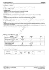 BU90028NUX-TR Datasheet Page 3