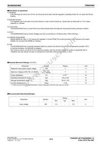 BU90054GWZ-E2 Datasheet Page 3