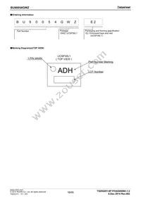 BU90054GWZ-E2 Datasheet Page 13