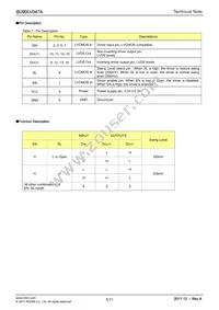 BU90LV047A-E2 Datasheet Page 5