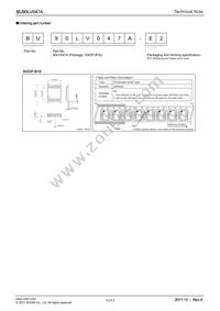 BU90LV047A-E2 Datasheet Page 11