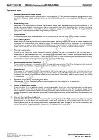 BU91799KV-ME2 Datasheet Page 23