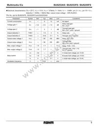 BU9253AS Datasheet Page 3