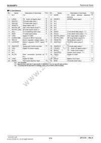 BU9409FV-E2 Datasheet Page 5