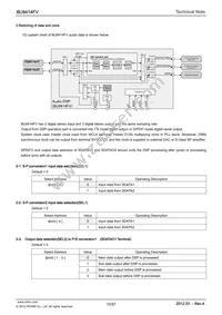 BU9414FV-E2 Datasheet Page 10