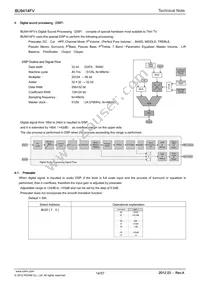 BU9414FV-E2 Datasheet Page 14