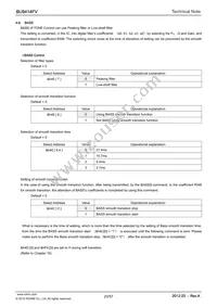 BU9414FV-E2 Datasheet Page 23