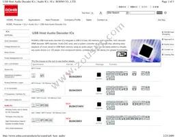 BU9437AKV-E2 Datasheet Cover