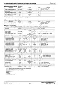 BU94705KV-E2 Datasheet Page 12