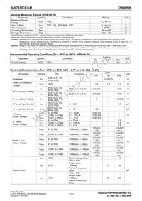 BU97510CKV-ME2 Datasheet Page 3