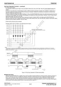 BU97520AKV-ME2 Datasheet Page 22