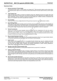 BU97941FV-LBE2 Datasheet Page 19