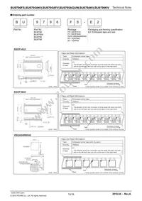 BU9794KV-E2 Datasheet Page 15