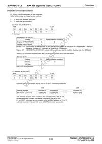 BU9795AFV-LBE2 Datasheet Page 9