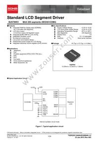 BU9799KV-BZE2 Datasheet Cover