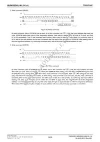 BU9832GUL-WE2 Datasheet Page 16