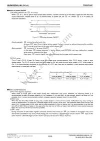 BU9832GUL-WE2 Datasheet Page 23