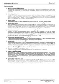 BU9844GUL-WE2 Datasheet Page 23