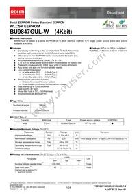 BU9847GUL-WE2 Datasheet Cover