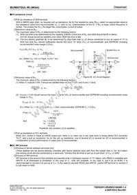 BU9847GUL-WE2 Datasheet Page 18