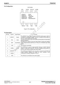 BU9873F-GTE2 Datasheet Page 3
