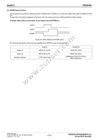 BU9873F-GTE2 Datasheet Page 21