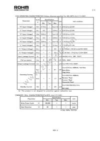 BU9890GUL-WE2 Datasheet Page 2