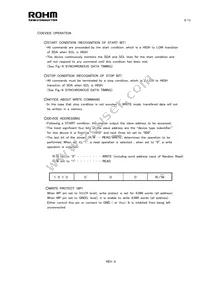 BU9890GUL-WE2 Datasheet Page 9