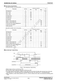 BU9891GUL-WE2 Datasheet Page 3