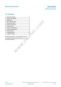 BUJ303AX Datasheet Page 13