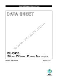 BUJ303B Datasheet Cover