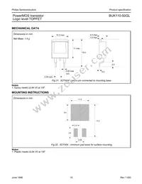 BUK110-50GL Datasheet Page 10