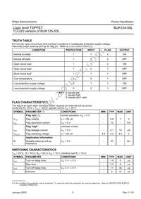 BUK124-50L Datasheet Page 5