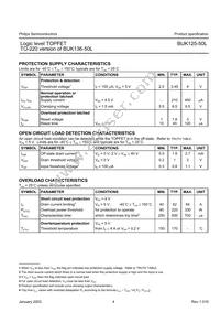 BUK125-50L Datasheet Page 4