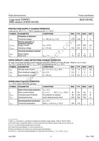 BUK136-50L Datasheet Page 4